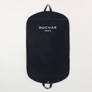 Saco de Vestuário Dobrável da Marca Própria com Tecido Não Woven PP para Capa de Vestido e Impressão de Logotipo
