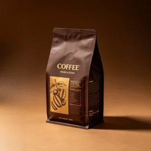 カスタムロゴエコフレンドリーコーヒー・ティー食品グレード堆肥化可能生分解性クラフト紙PLAジッパーバッグポリエステルフィルム袋包装