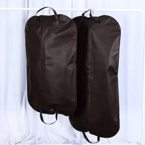 Sacos de Vestuário Personalizados com Logo, Pacote para Casacos, Saco de Vestuário Não Tecido Resistente para Roupas