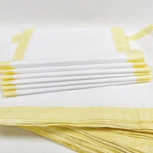 Túi dệt polypropylene cho đóng gói thực phẩm, phân bón, gạo, hạt cà phê, có thể tái chế, niêm phong nhiệt, in offset