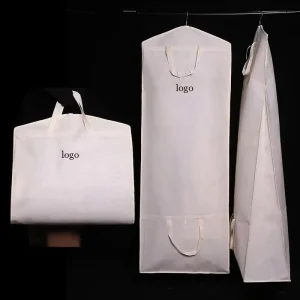 Tas Pakaian Non-Woven Modis dan Tahan Debu, Desain Dapat Digunakan Kembali untuk Pakaian dan Organisasi Lemari