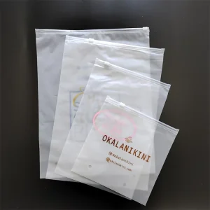 Bolsa de plástico ziplock reutilizable de calidad para el embalaje de calcetines de vestido, libre de impuestos desde China