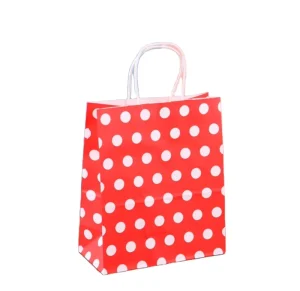 Recyclable Logo Kraft Modern Luxury Personalized Handle Embossing Solid Print Packing Custom Paper Bag