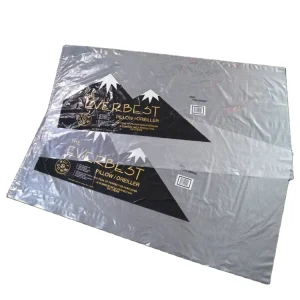 ถุงบรรจุภัณฑ์แบบพิลโลว์พิมพ์กราเวียร์ LDPE รีไซเคิลได้ ถุงพลาสติกใส