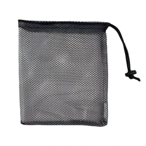 Herbruikbare Polyester Golfnet Tas Grote Verpakking Cadeaus Eco-vriendelijk Mesh Trekkoord Waszak