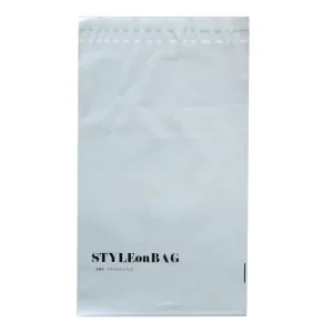 Sacs en plastique polyéthylène auto-adhésifs blancs en vrac pour l'expédition de vêtements, sacs de messagerie imperméables personnalisés