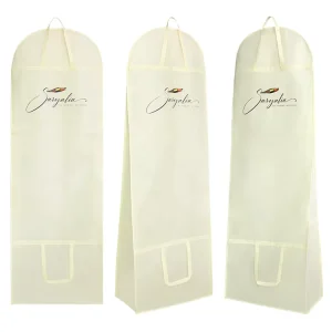 Capa dobrável de material mais resistente para armazenar vestidos de noiva