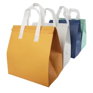 Hochwertige, maßgeschneiderte, neue isolierte Lunch-Thermo-Taschen, nicht gewebte Lebensmittel-Lieferkühltasche, tragbare Weinkühltasche