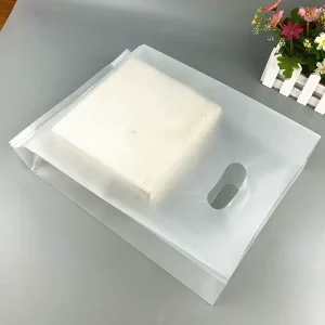 Túi Nhựa Tùy Chỉnh Đóng Gói Mang Đi Cửa Hàng Trà Sữa Mô Hình In Hình Ảnh Trong Suốt Có Thể Phân Hủy