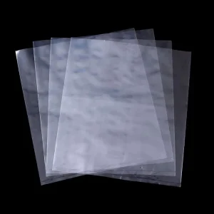 Sacos Planos de Polietileno Transparentes - Sacos Plásticos HDPE Impermeáveis para Embalagem