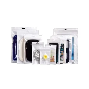 Transparente Selbstklebende Tasche Verdickte Plastikhülle für Mobiltelefone und Datenkabelverpackung