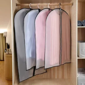 Transparente Reißverschluss-Anzug-Garment-Cover-Tasche für das Bestandsmanagement in Boutiquen