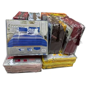 Juego de cama urbano casual de 6 piezas, moda simple con estampados variados, fácil cuidado y cumplimiento rápido de pedidos