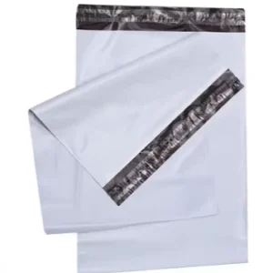 Weiße Kunststoff-Versandverpackungstaschen für Kleidung, Poly-Mailer für Schuhkartons