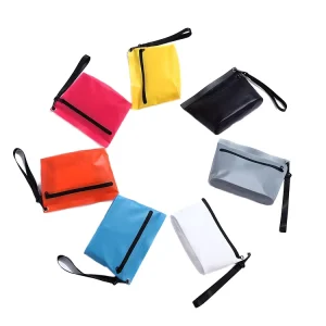 Yuanfeng Fabriek Mode Rits Make-up Tas PVC Zeildoek Waterdichte Droge Opbergzak