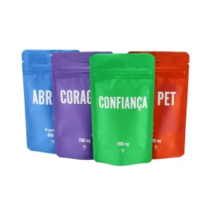 Túi Doypack đứng in tùy chỉnh ZYTD Pack bằng nhựa pp có khóa kéo cho đóng gói khoai tây chiên Kale