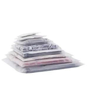 Пакеты для упаковки одежды с застежкой Ziplock, печать гравюрой, дизайн сумки для футболок для носок, обуви, одежды