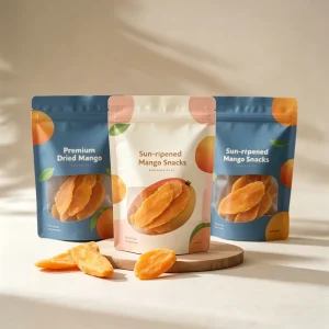 Aangepaste flexibele bedrukking van hoogwaardige recyclebare zelfstaande zakken, met thermoseal en rits bovenkant van polyester folie zelfsluitende zakken
