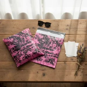 Recyclebare bedrukte verpakkingszak, op maat gemaakt met logo, recyclebare verzendpolyethyleen verzendzakken voor kleding