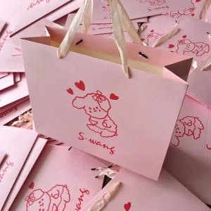 Hersteller Direktvertrieb Großhandel Papierbeutel maßgeschneiderte matte Geschenktüten mit Partymarkierung
