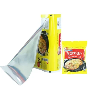 Film plastique laminé imprimé sur mesure pour sacs à dos en aluminium pour aliments soufflés