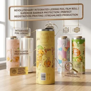 定制印刷软铝箔卷材柔性塑料包装卷材薯片包装塑料卷材