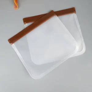 Borse di Conservazione per Frutta e Alimenti in Plastica Opaca e Trasparente, Sacchetti di Conservazione per Frigorifero